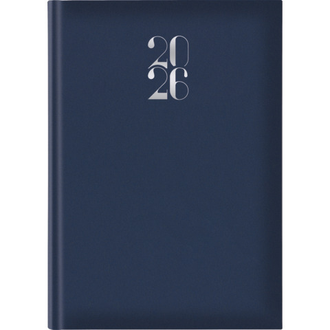 Agenda 2026 Settimanale 17x24 cm Gommato blu 26-054800401C